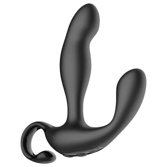 Funny Me - vibrator prostate cu telecomandă - stimulator anal silicon negru