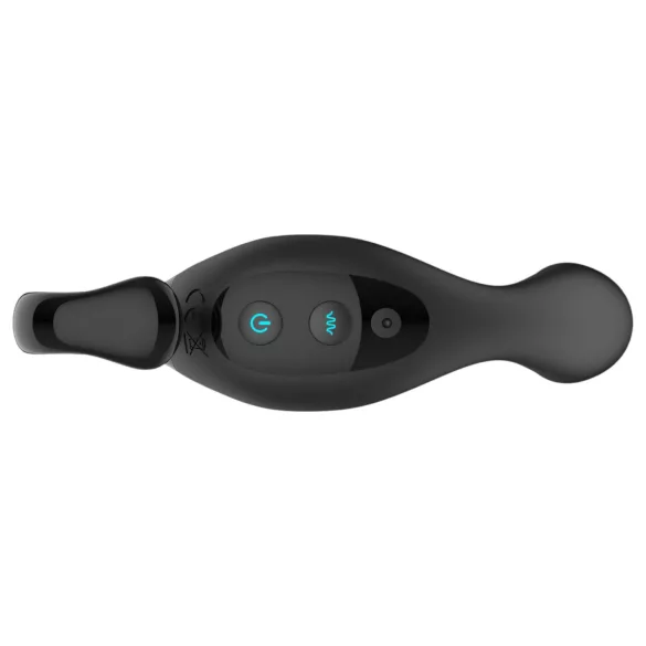 Funny Me - vibrator prostate cu telecomandă - stimulator anal silicon negru