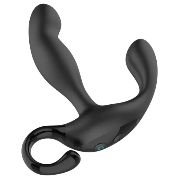 Funny Me - vibrator prostate cu telecomandă - stimulator anal silicon negru