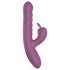 Funny Me Iepuraș - vibrator cu braț pentru clitoris, reîncărcabil (mov)