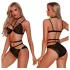 JSY 031 - set de lenjerie erotică (negru)