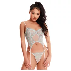 JSY 036 - set de lenjerie erotică (albastru)