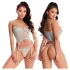 JSY 036 - set de lenjerie erotică (albastru)