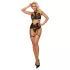 JSY 047 - set de lenjerie erotică (negru)