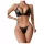 JSY 057 - set de lenjerie intimă erotică - negru (L-XL)