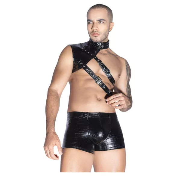 JSY 105 - set de lenjerie intimă pentru bărbați (negru)