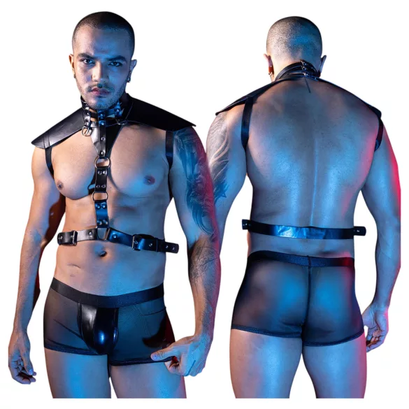 JSY 106 - set de lenjerie intimă pentru bărbați (negru)