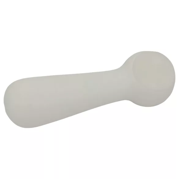 FaceClean - aparat de masaj facial cu acumulator, rezistent la apă (alb)
