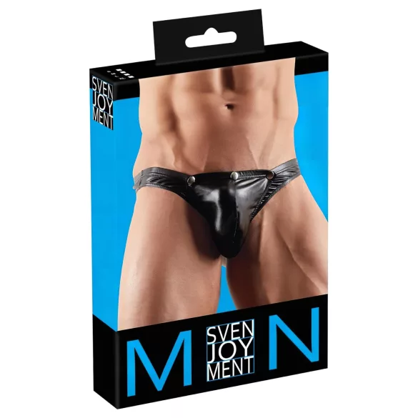 Svenjoyment - Tanga detașabil pentru bărbați (negru) - L