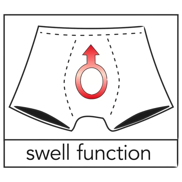 Svenjoyment - Tanga detașabil pentru bărbați (negru) - L