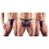 Svenjoyment - set tanga bărbați - negru (3 piese) S-L