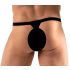 Svenjoyment - tanga bărbătească cu strasuri (negru) - XL