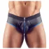 Svenjoyment - slip jock deschis - negru/albastru
