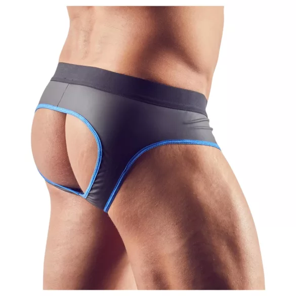 Svenjoyment - slip jock deschis - negru/albastru