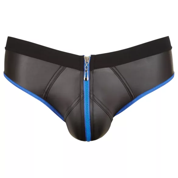 Svenjoyment - slip jock deschis - negru/albastru