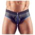 Svenjoyment - jockstrap deschis (negru-albastru) - L