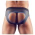 Svenjoyment - jockstrap deschis (negru-albastru) - L