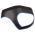 Svenjoyment - jockstrap deschis (negru-albastru) - L