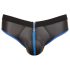 Svenjoyment - jockstrap deschis (negru-albastru) - L
