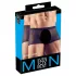Svenjoyment - set boxeri transparenți - negru - 2 piese - S-L