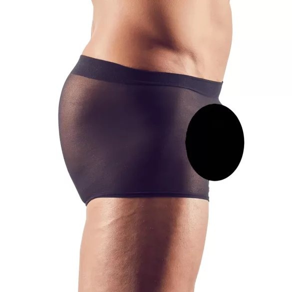 Svenjoyment - set boxeri transparenți - negru - 2 piese - S-L