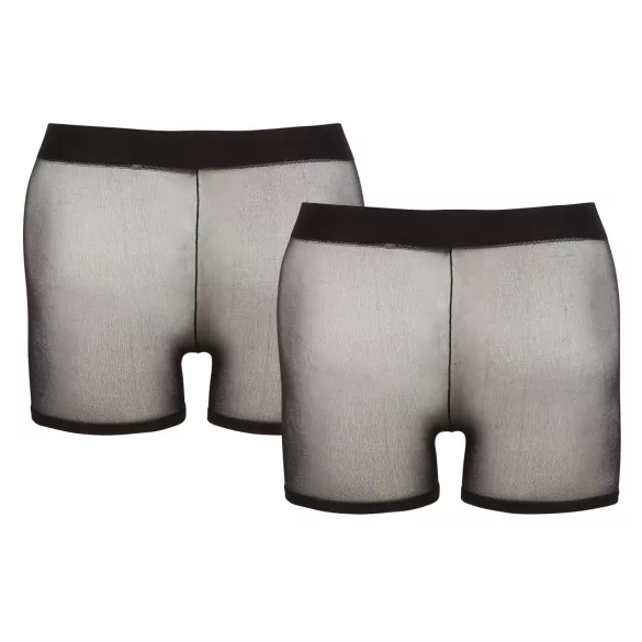 Svenjoyment - set boxeri transparenți - negru - 2 piese - S-L