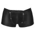 Svenjoyment - boxeri semimate cu fermoar și strasuri (negru) - M