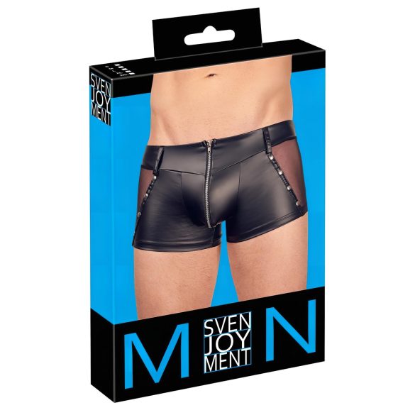 Svenjoyment - boxeri lucioși (negru)