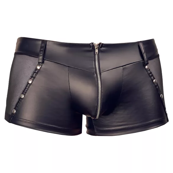 Svenjoyment - boxer bărbați lucios - negru - XL