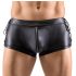 Svenjoyment - Boxer Negru Mat cu Șiret Lateral - M