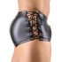 Svenjoyment - Boxer Negru Mat cu Șiret Lateral - L