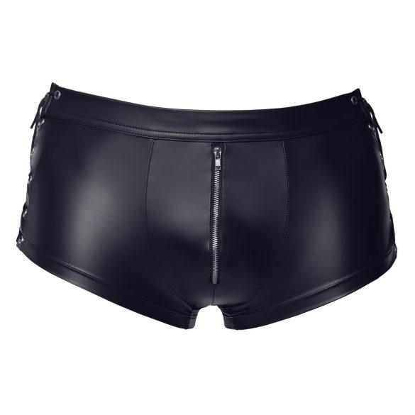 Svenjoyment - boxer bărbați șnur lateral - aspect mat - negru - XL