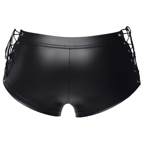 Svenjoyment - boxer bărbați șnur lateral - aspect mat - negru - XL