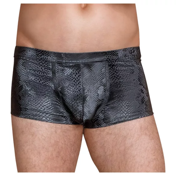 NEK - boxeri cu model piele de șarpe (negru)