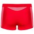 Boxeri Obsessive roșii, transparenți pe lateral - L/XL