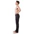 NEK - pantaloni cu efect lucios (negru) - L