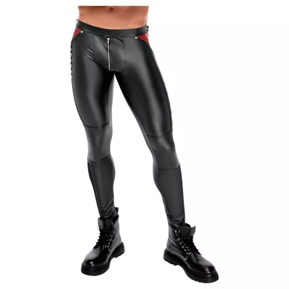 NEK - pantaloni lungi - bumbac - negru - XL