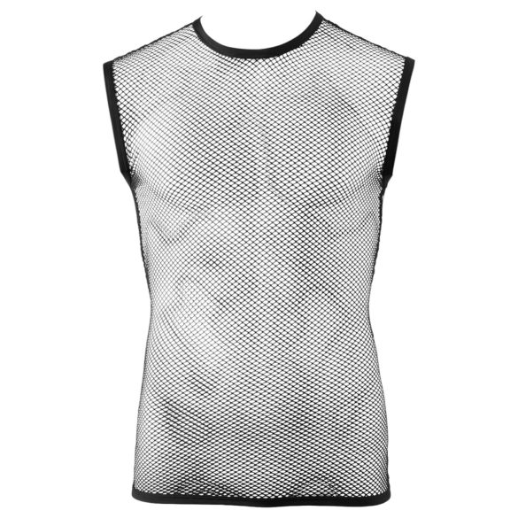 Svenjoyment - bluză sexy din plasă - negru