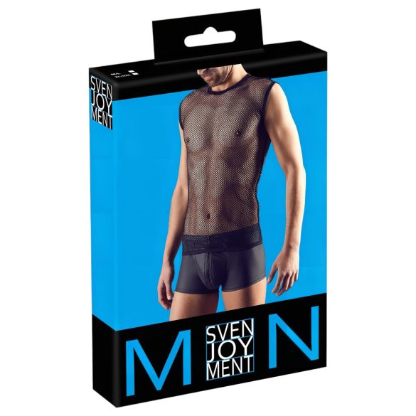 Svenjoyment - Top plasă negru - XL/XXL