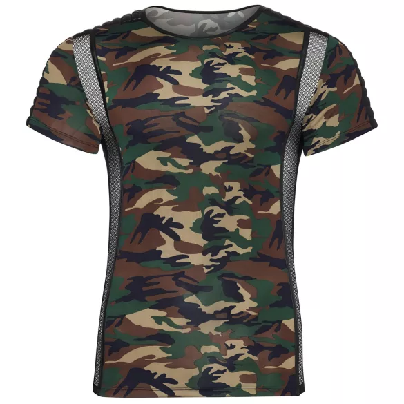 NEK - tricou camuflaj pentru bărbați (verde-maro)
