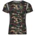 NEK - tricou bărbătesc cu model camuflaj (verde-maro)
