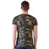 NEK - tricou bărbătesc cu model camuflaj (verde-maro) - 2XL