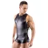 Svenjoyment - top masculin mat cu șnur lateral (negru)