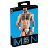Svenjoyment - costum tanga bărbați chelner - negru-alb - M