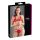 Cottelli - set sutien din dantelă deschis (roșu) - XL
