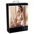 Abierta Fina - set lenjerie cu sutien - model provocator - negru
