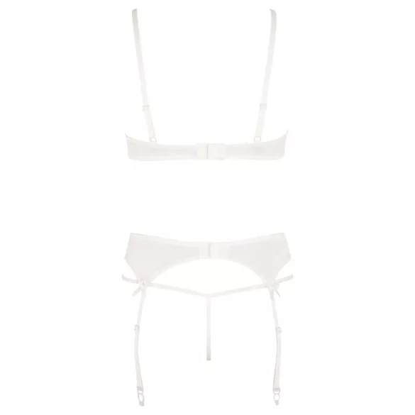 Abierta Fina - set lenjerie cu sutien - model provocator - negru