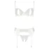 Abierta Fina - set lenjerie cu sutien - model provocator - negru - 80B/M