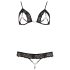 Abierta Fina - Atracție extravagantă - set de sutien - L