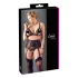 Cottelli Plus Size - Set lenjerie sexy dantelă - negru